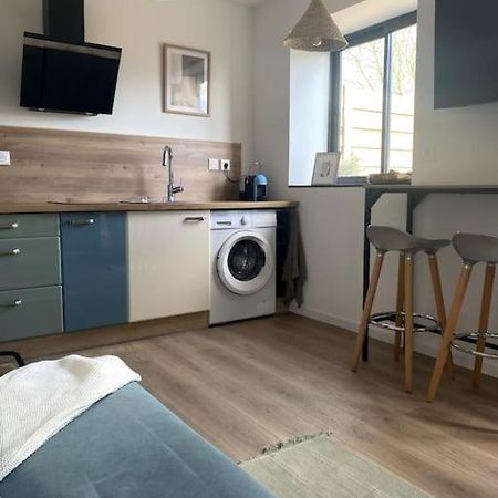 Entre Ville Et Campagne Appartement Cosy Avec Parking Et Terrasse Wood Coutiches Esterno foto